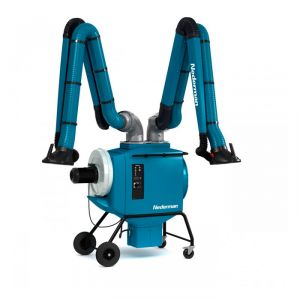 Extractor móvil de humos y polvo de soldadura Filterbox Twin automático 230v/3ph/60hz